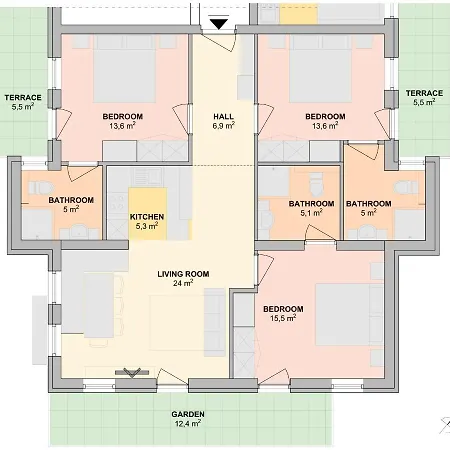 Heijerhof - 6 Appartement Wagrain