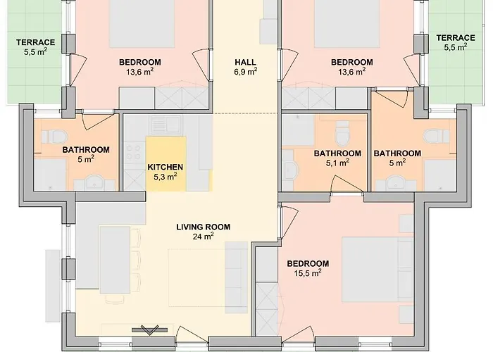 Heijerhof - 6 Apartmán Wagrain
